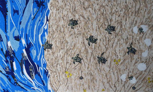 Mosaic Turtle - The Shore Bale