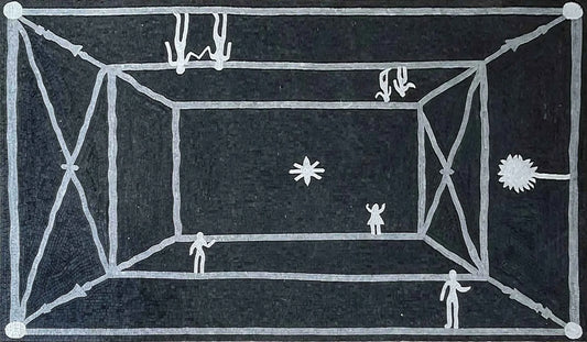 Abstract Mosaic - Abstract Box & People