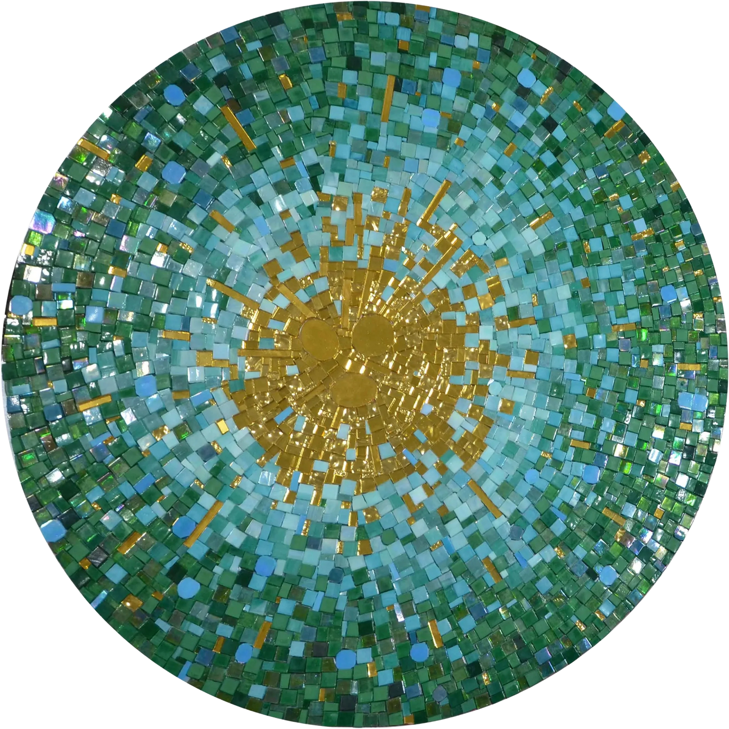 Abstract Glass Mosaic - Fixi