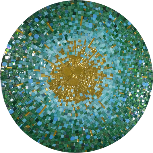 Abstract Glass Mosaic - Fixi