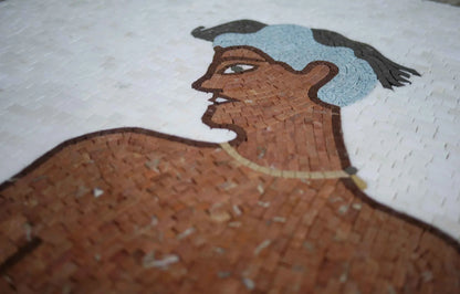 Ancient Mosaic - A Man's Hunt