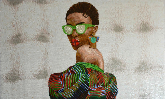 A la mode - Mosaic Portrait