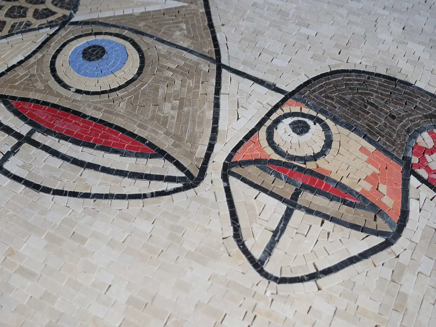 Abstract Mosaic Fish