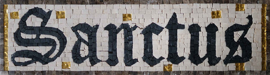 Religious Art Mosaic - Sanctus