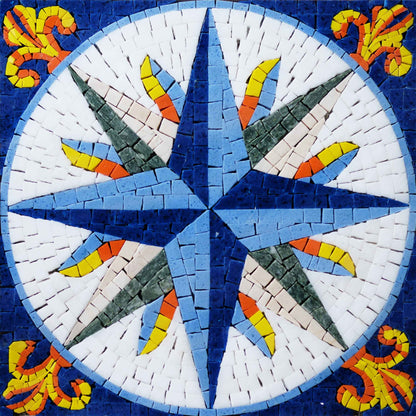 Royal Mosaic Compass