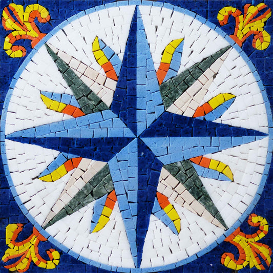 Royal Mosaic Compass
