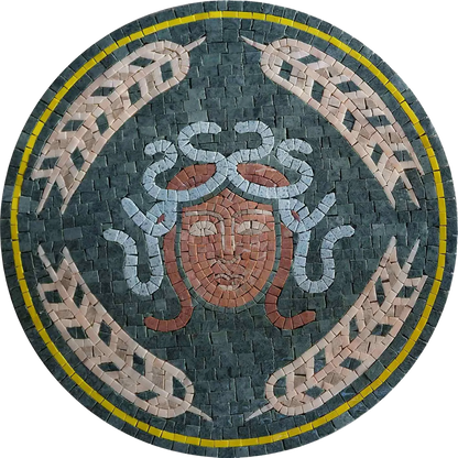Versace Medusa - Modern Mosaic Art