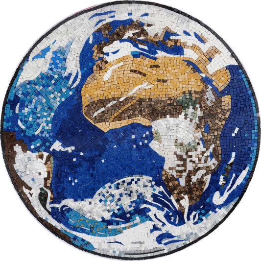 World View Mosaic Space Art