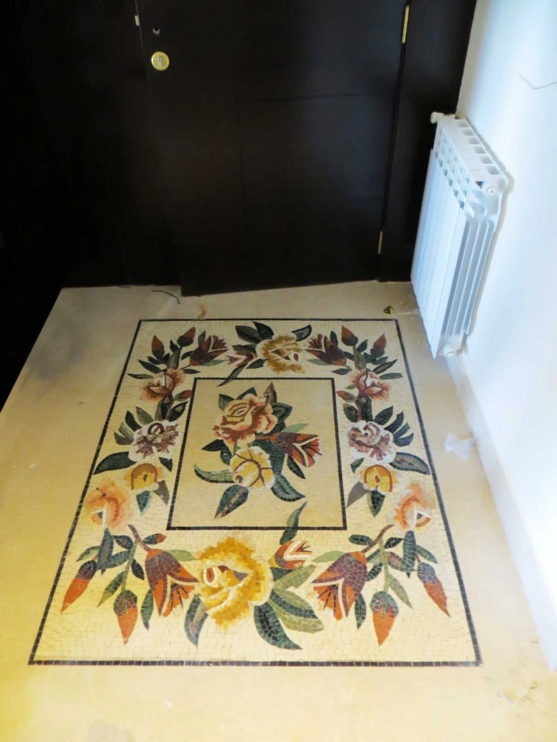 Flowerscape Panel - Naida Mosaic