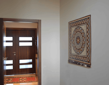 Greco-Roman Flower Mosaic - Aquila