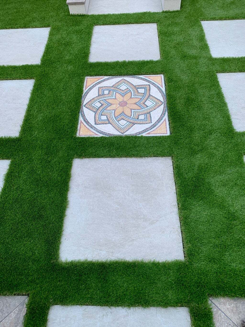 Roman Art Flower Mosaic - Octavia