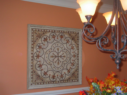 Botanical Mosaic Panel or Floor Inlay - Hadi