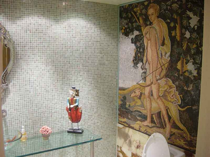 Goddess Diana Mosaic Art