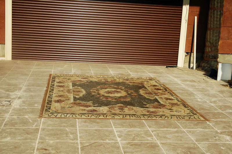 Rectangular Mosaic Rug