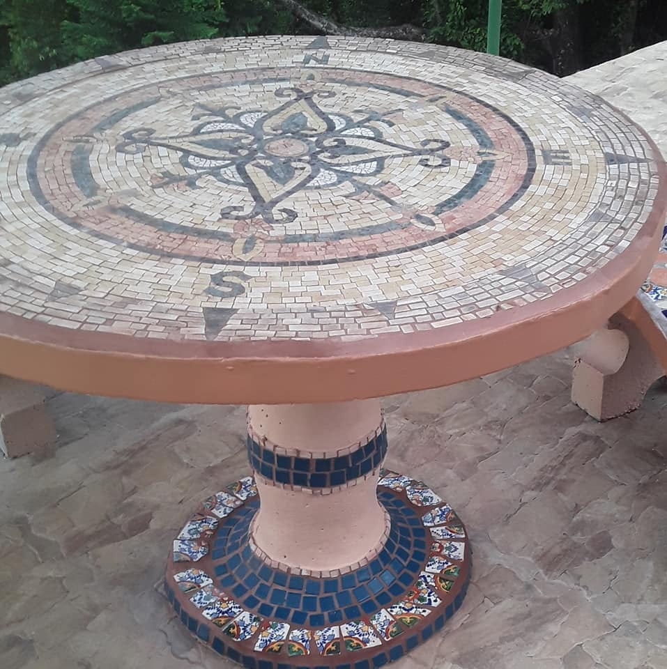 Ornamental Flower Mosaic - Maysam IV