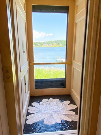 Mosaic Wall Art - The White Lotus