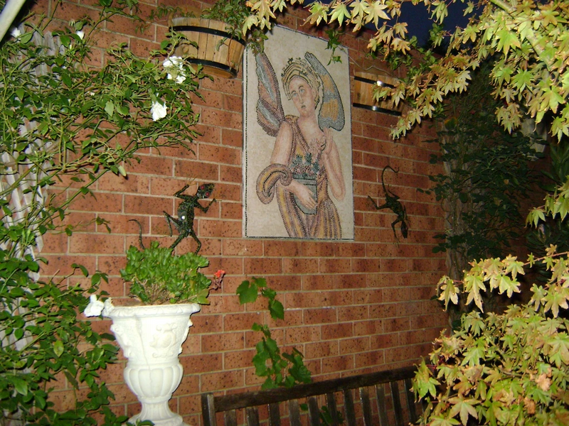 Eshmun The God Of Healing Handmade Mosaic