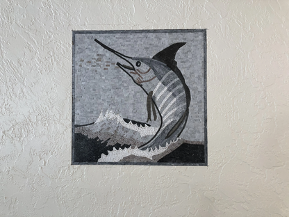 Sword Fish Mosaic