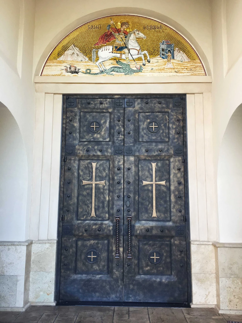 Mosaic Portrait - Saint Georges