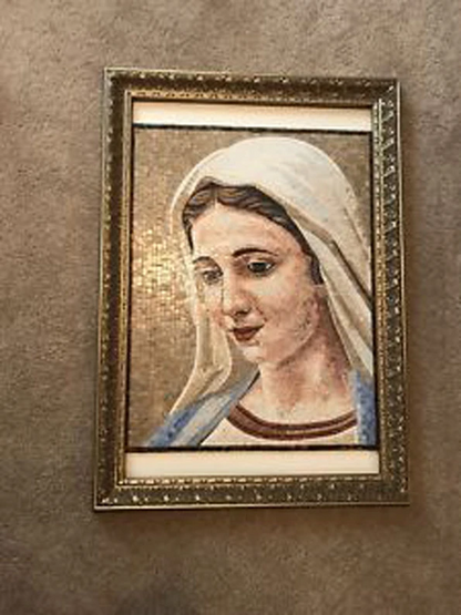 Mother Of Jesus Christian Mosaics