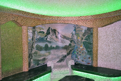 Mosaic Art - A Peafowl Nature