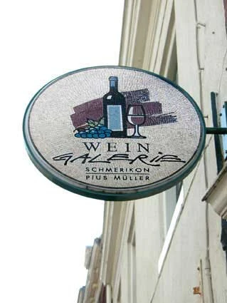 Wine Shop Logo Mosaic