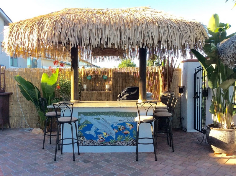 Dolphin Mosaic design