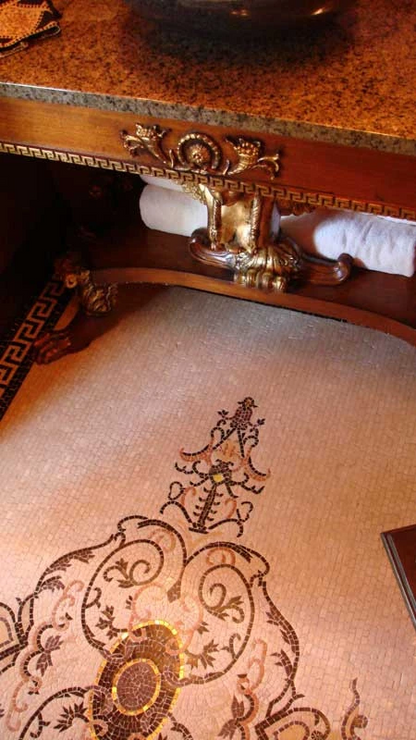 Beautiful Mosaic Marble Floor Wall Table top