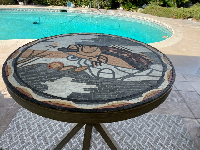 Fish Medallion Mosaic