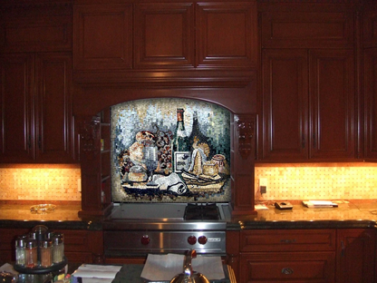 Mosaic Kitchen Backsplash- Contemporaneo