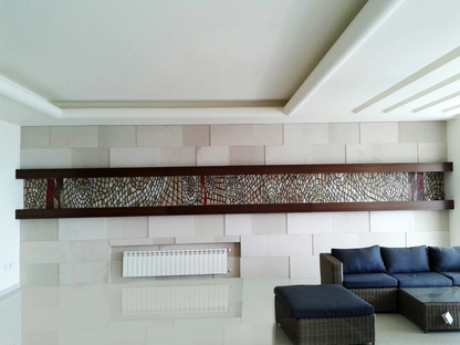 Abstract Shades- Modern Wall Insert Mosaic