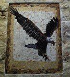 Marble Mosaic Art -Eagle