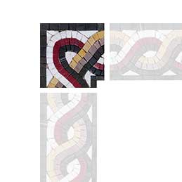 Geometric Mosaic Corner - The Rope Iii