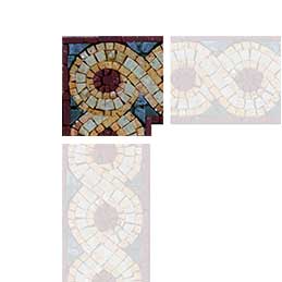 Geometric Mosaic Corner - The Rope