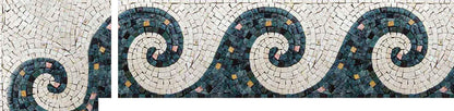 Mosaic Tile Pattern - Wave
