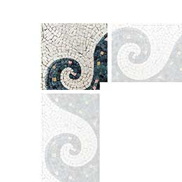 Mosaic Tile Pattern - Wave