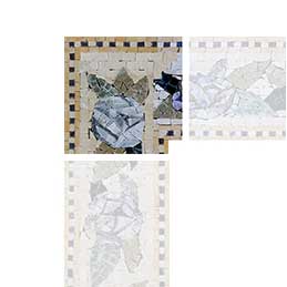 Mosaic Tile Patterns - Blue Bells