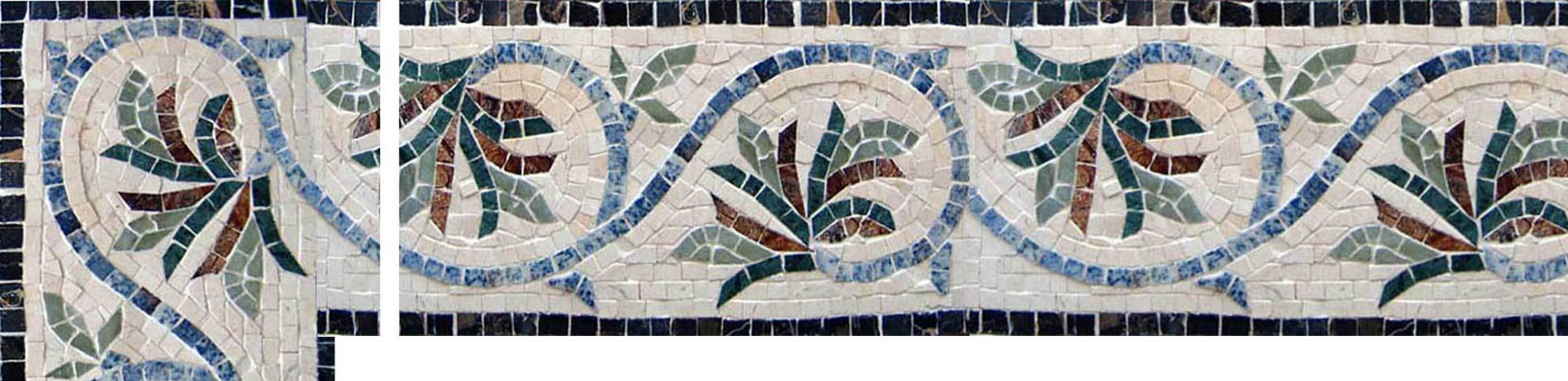 Mosaic Tile Patterns - Coneflowers