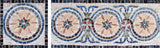 Mosaic Pattern Corner Art