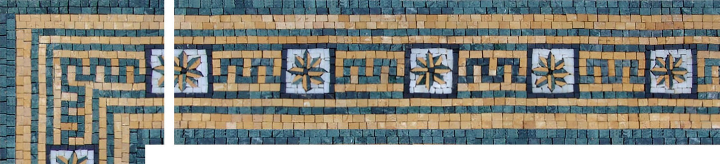 Stone Mosaic Corner