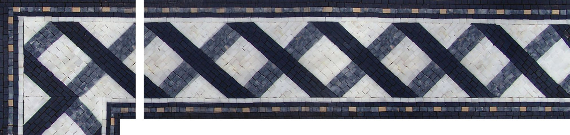 Mosaic Corner - Fractal Square