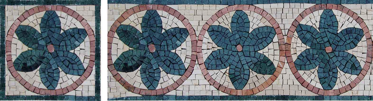 Flowers Corner Mosaic
