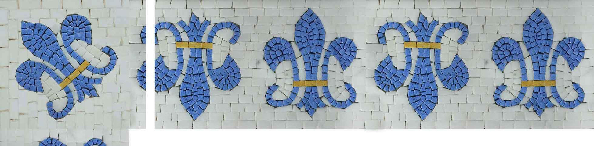 Mosaic Patterns - Fleur De Lys