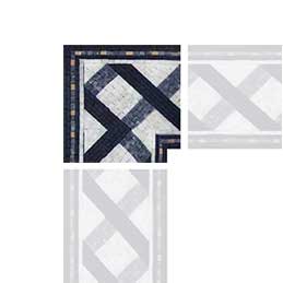 Mosaic Corner - Fractal Square