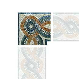 Mosaic Celtic Rope Corner