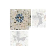 Mosaic Corners - Abstract Floral