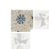 Mosaic Corners - Abstract Floral