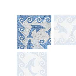 Mosaic Accent - Dolphins Daze
