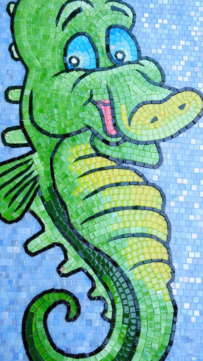 Mr. Baldwin Seahorse - Comic Mosaic