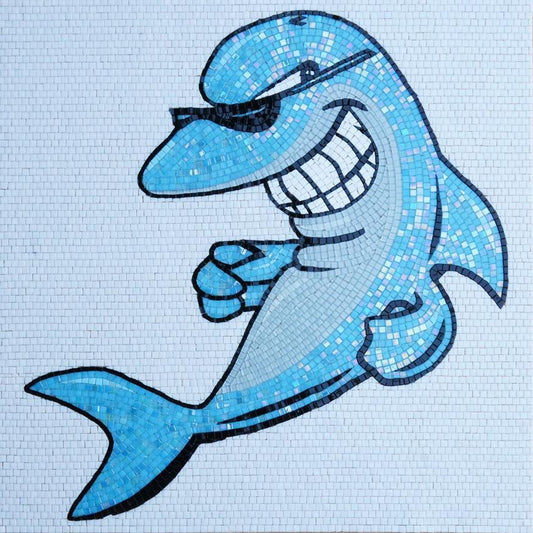 Jamie the Dolphin - Comic Mosaic